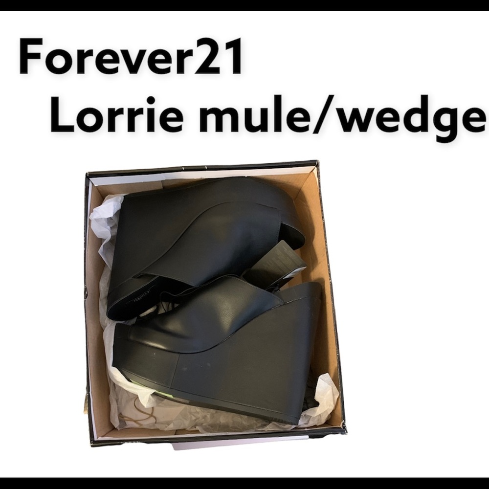 Forever21 mule/wedge